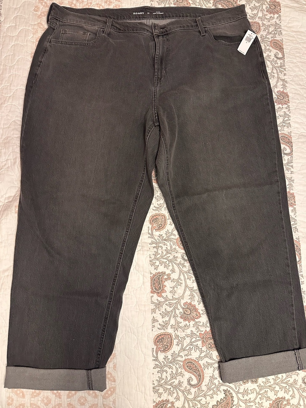 Old Navy Women's Black WOW Boyfriend Jeans NWT